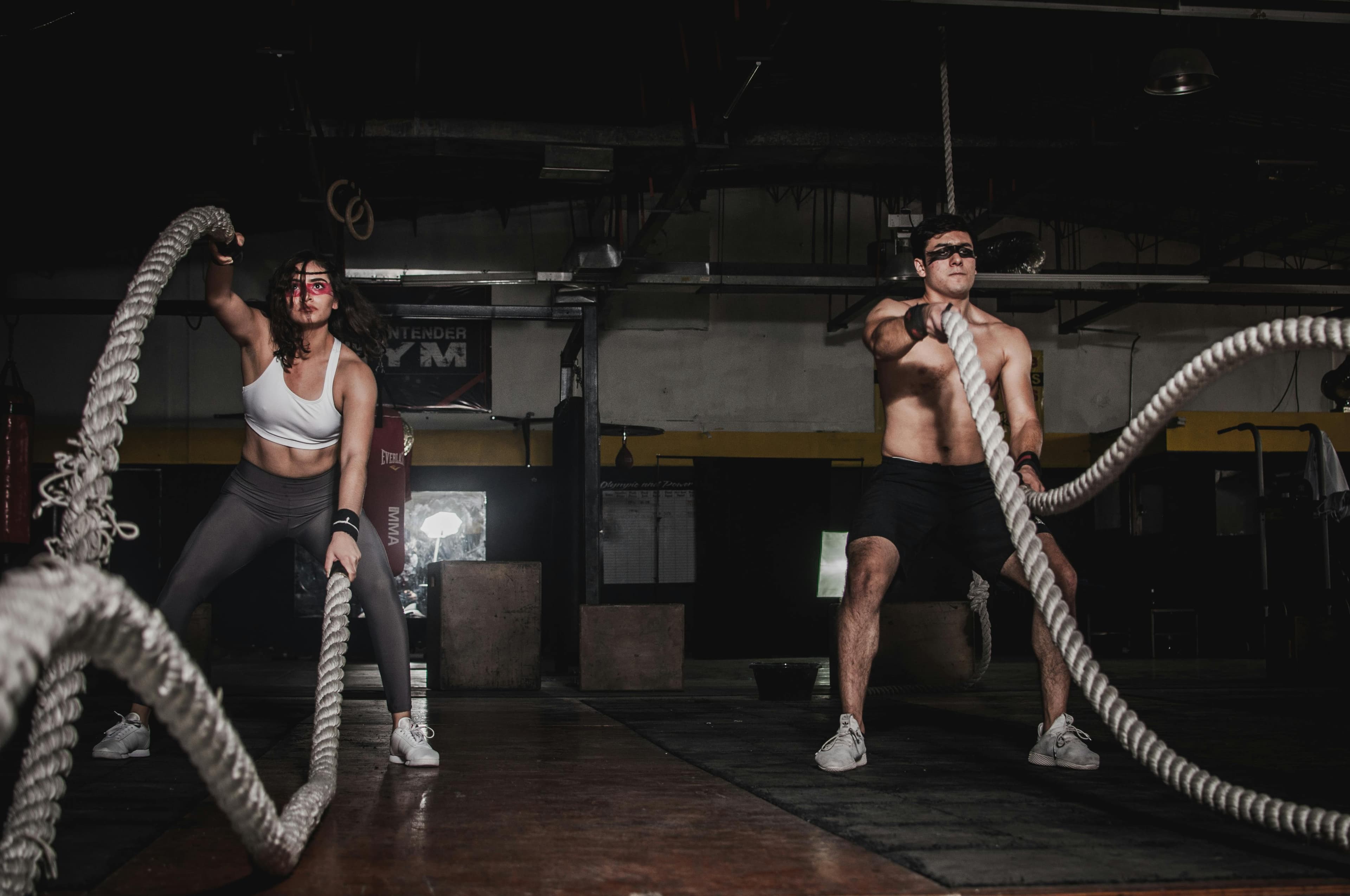 Gym session